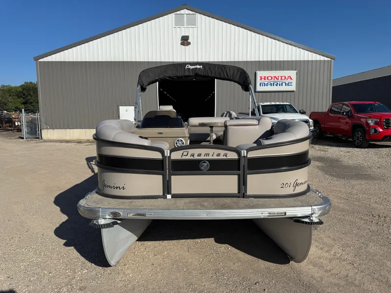 Slide: The Image of Premier 201 Gemini Fish 'n Cruise Pontoon 2011 - 52