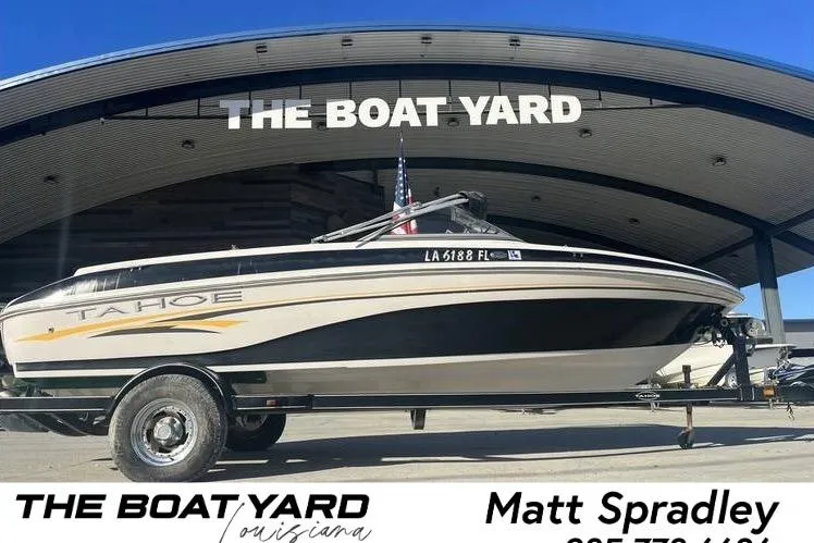 The Image of 2006 Tahoe 206 boat on trailer at The Boat Yard, Louisiana. - 0