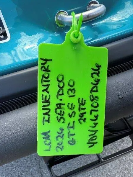 Slide: The Image of Green inventory tag on a 2026 Sea-Doo GTI SE 130. - 33