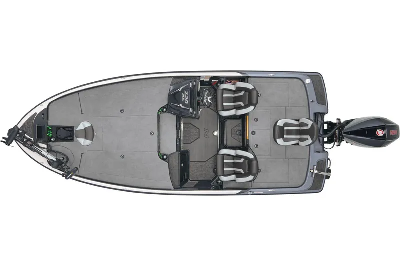 Slide: The Image of 2026 Nitro Z20 XL Pro fishing boat with spacious deck and dual seats. - 5