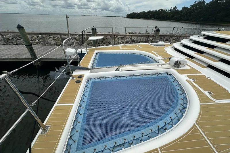 Slide: The Image of 2007 Manta 44 Power Cat 'Lah De Dah' - Foredeck - 34