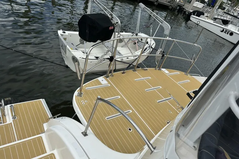 Slide: The Image of 2007 Manta 44 Power Cat 'Lah De Dah' - Aft Deck - 44