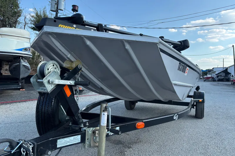 Slide: The Image of Close-up of a worn tire tread on a 2017 G3 Eagle 170 PFX. - 13