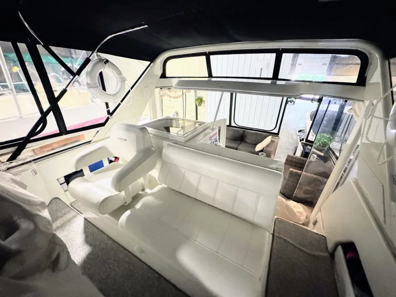 Slide: The Image of Carver 406 Aft Cabin Motor Yacht 1999 - 11