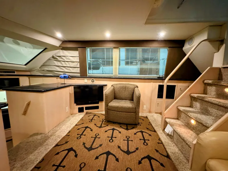 Slide: The Image of Carver 406 Aft Cabin Motor Yacht 1999 - 29