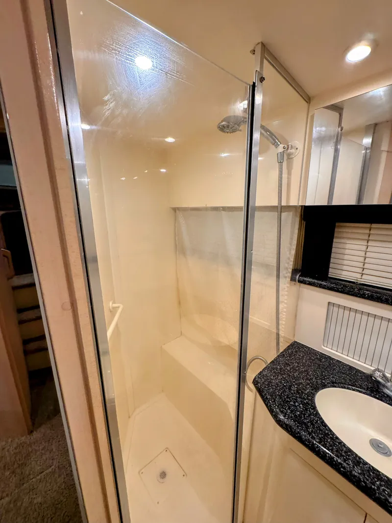 Slide: The Image of Carver 406 Aft Cabin Motor Yacht 1999 - 45