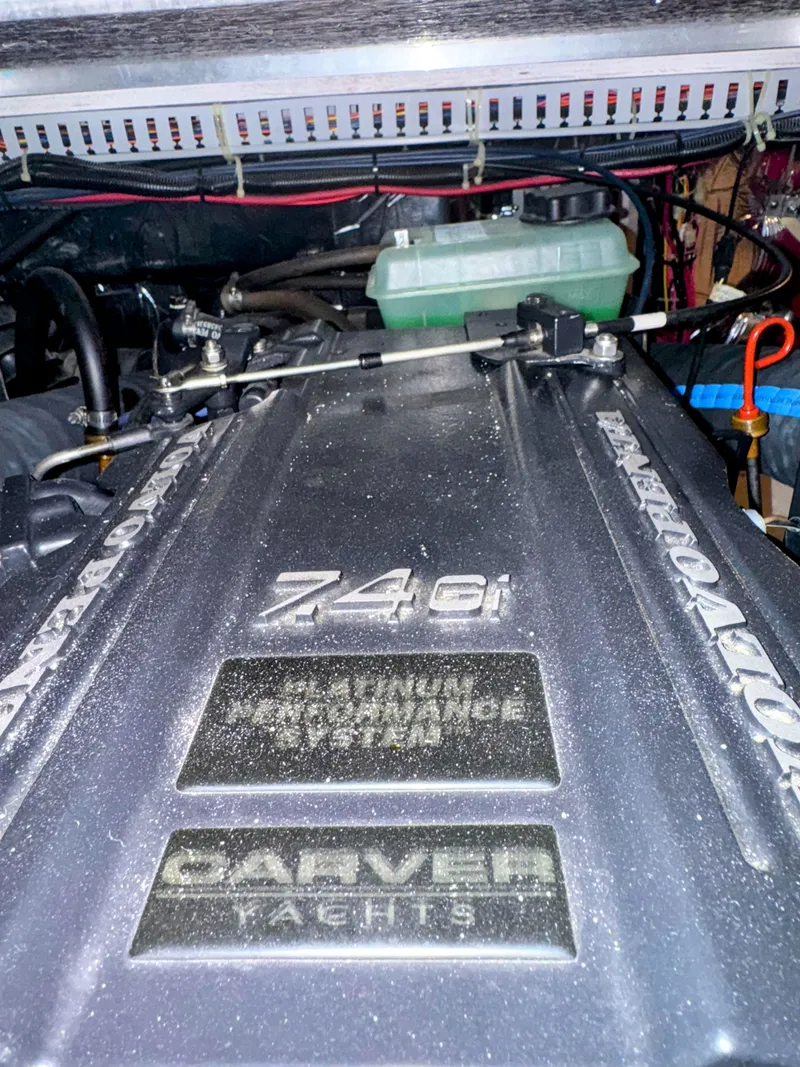 Slide: The Image of Carver 406 Aft Cabin Motor Yacht 1999 - 57