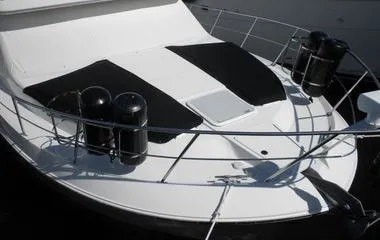 Slide: The Image of Carver 406 Aft Cabin Motor Yacht 1999 - 61