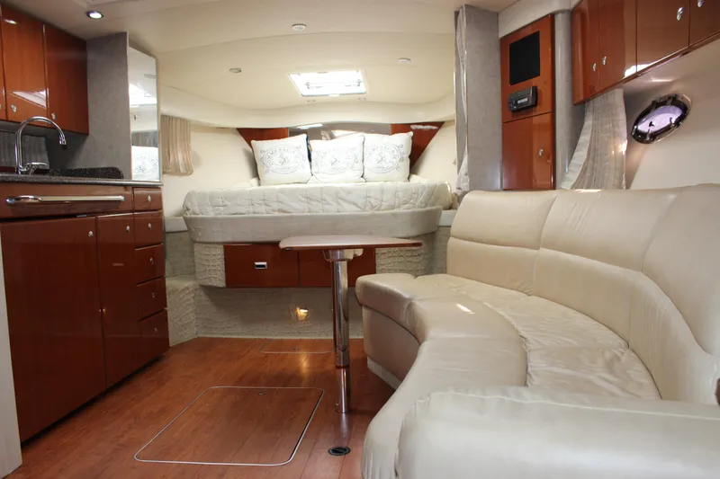 Slide: The Image of Luxurious interior of 2008 Formula 34 Performance Cruiser with plush seating and modern amenities. - 39