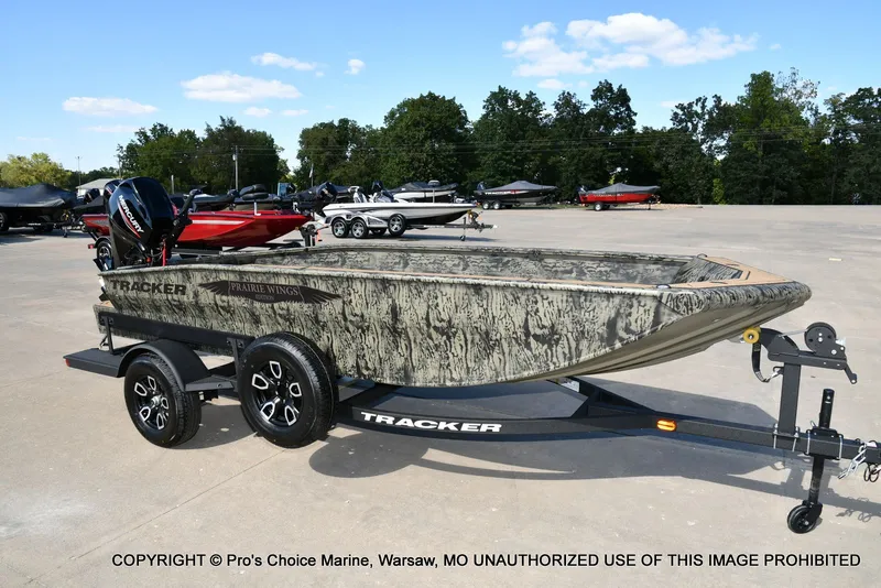 Slide: The Image of Tracker Grizzly 1650 T Prairie Wings Edition w/40HP Mercury Tiller 2026 - 49