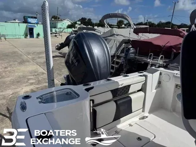 Slide: The Image of 2023 Tidewater 232 CC Adventure boat with Yamaha engine at Boaters Exchange. - 3