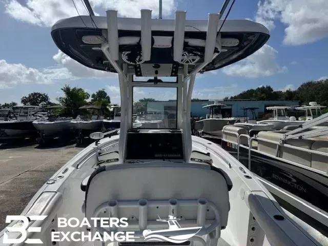 Slide: The Image of 2023 Tidewater 232 CC Adventure boat at Boaters Exchange dealership. - 5