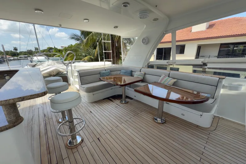 Slide: The Image of Engine room of 2006 Cheoy Lee 84 Bravo yacht, featuring machinery and equipment. - 56