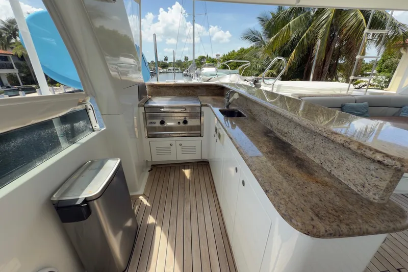 Slide: The Image of Engine room of 2006 Cheoy Lee 84 Bravo yacht, featuring Northern Lights generator. - 63