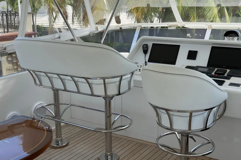 Slide: The Image of Engine room of 2006 Cheoy Lee 84 Bravo yacht with CAT engine and Northern Lights generator. - 66