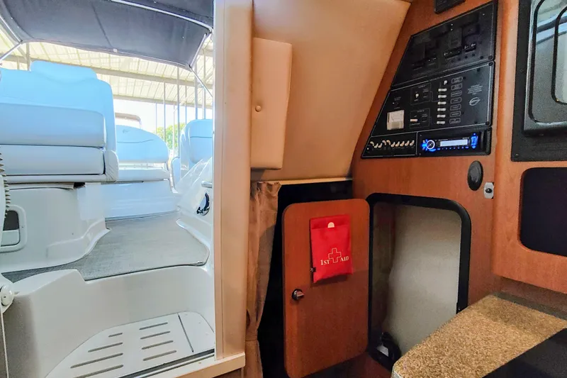 Slide: The Image of Storage, amongst the many other storage spaces on the boat. - 11