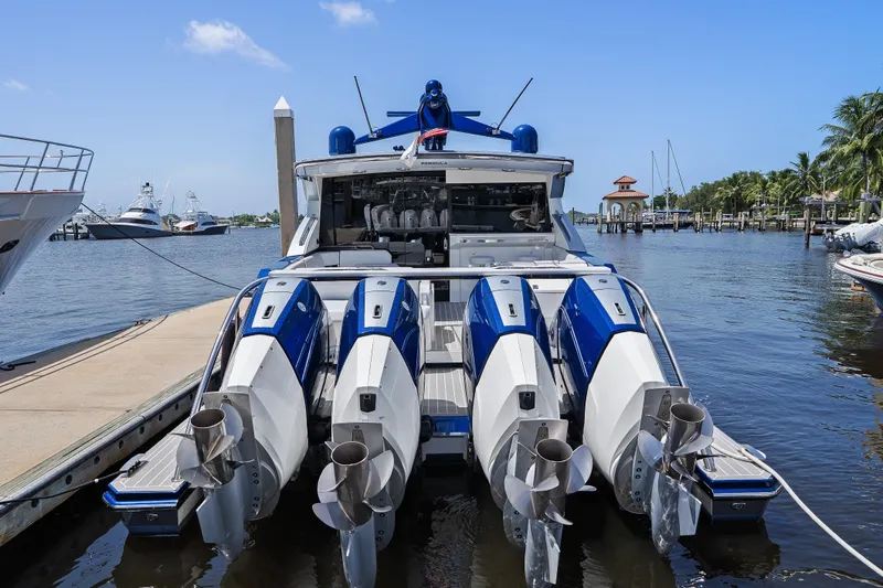 Slide: The Image of 2024 Formula 500 Super Sport Crossover interior with touchscreen control panel. - 82