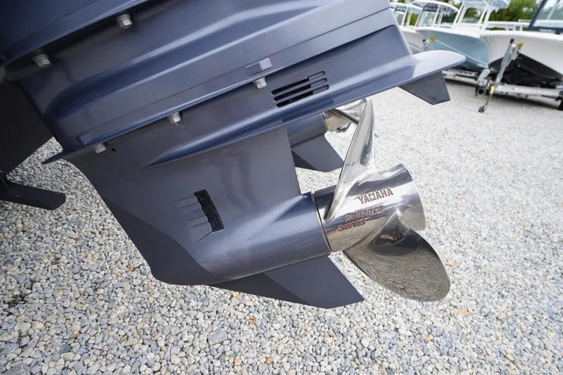Slide: The Image of 2021 Tidewater 256 CC Adventure boat with Yamaha Reliance Series propeller. - 65