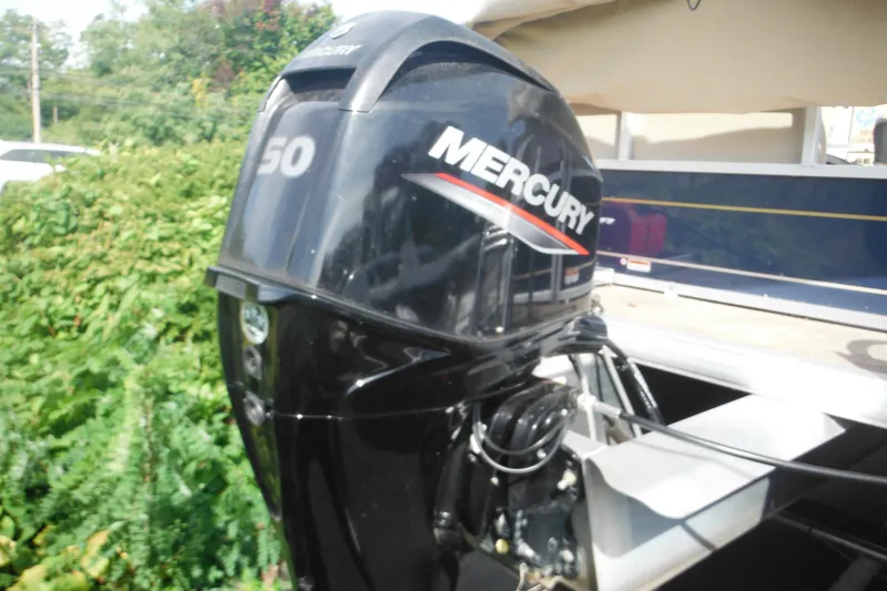 Slide: The Image of 2024 Sun Tracker Bass Buggy 16 XL Select boat interior with comfortable seating. - 28