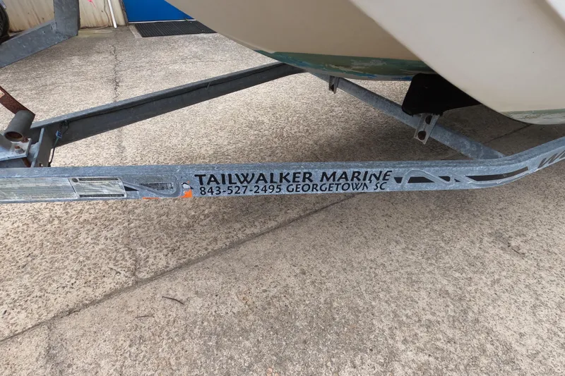 Slide: The Image of Trailer for 1992 Boston Whaler 13 GLS by Tailwalker Marine, Georgetown SC. - 12