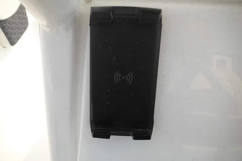 Slide: The Image of Wireless charging pad on 2026 Tidewater 232 LXF boat. - 51