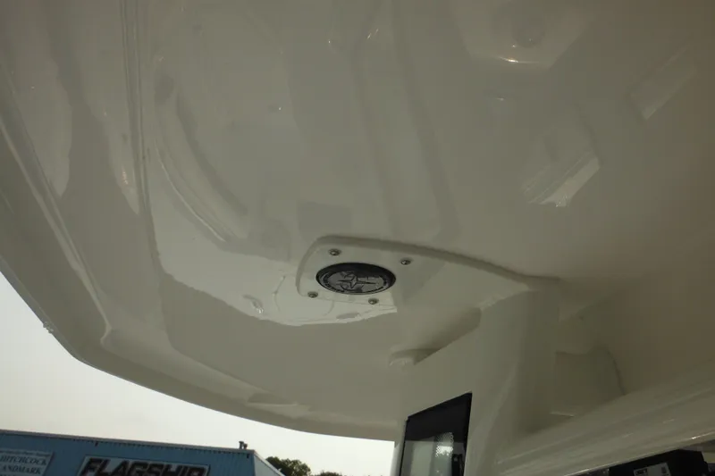 Slide: The Image of 2026 Tidewater 232 LXF boat interior detail with sleek design and modern features. - 58