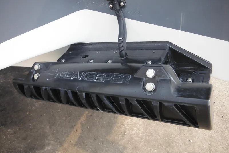 Slide: The Image of Seakeeper device on 2026 Tidewater 232 LXF boat, enhancing stability and performance. - 6