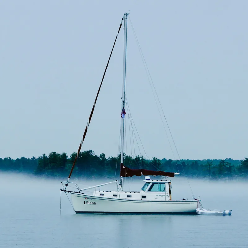 Slide: The Image of Cape Dory Motorsailer 300 1986 - 3