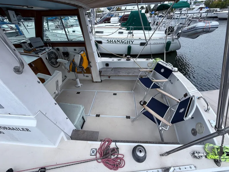 Slide: The Image of Cape Dory Motorsailer 300 1986 - 7