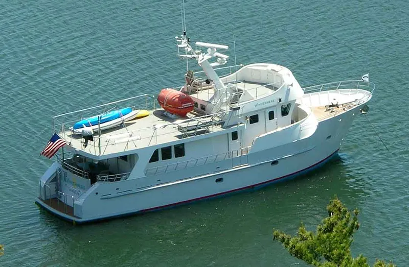 Slide: The Image of Cape Horn Yachts Trawler 2003 - 58