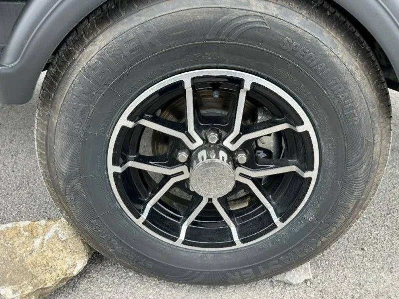 Slide: The Image of Close-up of a Sea-Doo Switch Sport 18 tire, model 2026. - 24