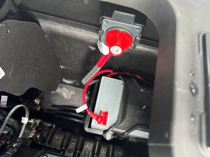 Slide: The Image of Battery connection in 2026 Sea-Doo Switch Sport 18. - 32
