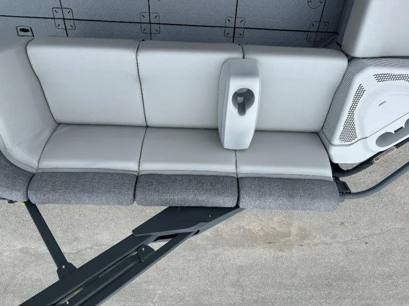 Slide: The Image of Interior of 2026 Sea-Doo Switch Sport 18, gray upholstery. - 33