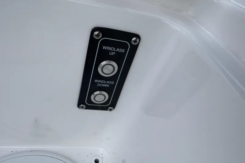 Slide: The Image of Windlass control panel on 2025 Sea Fox 288 Commander boat. - 54