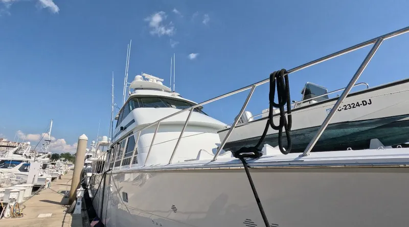 Slide: The Image of Hatteras 82 Convertible 1996 - 129