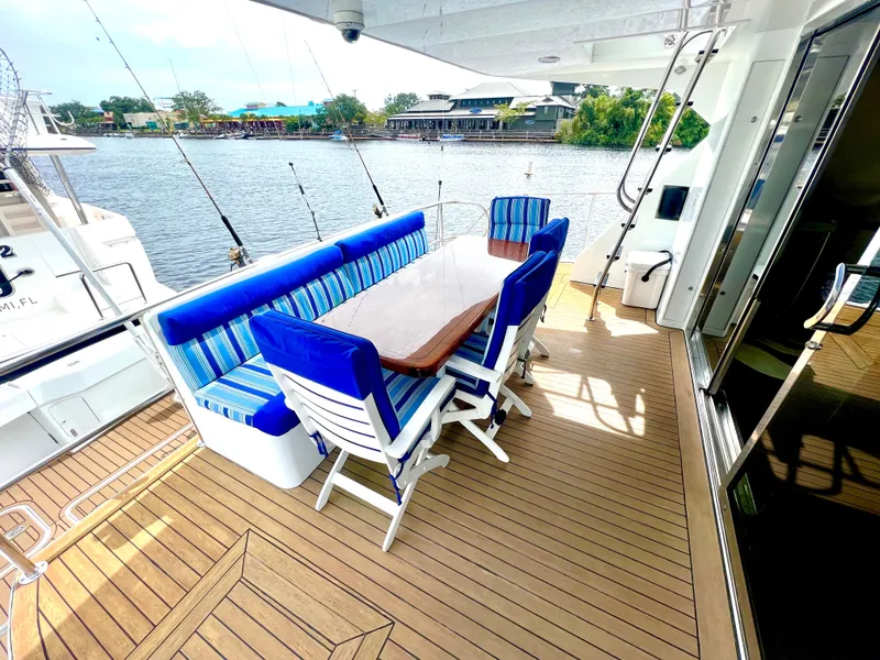 Slide: The Image of Hatteras 82 Convertible 1996 - 15