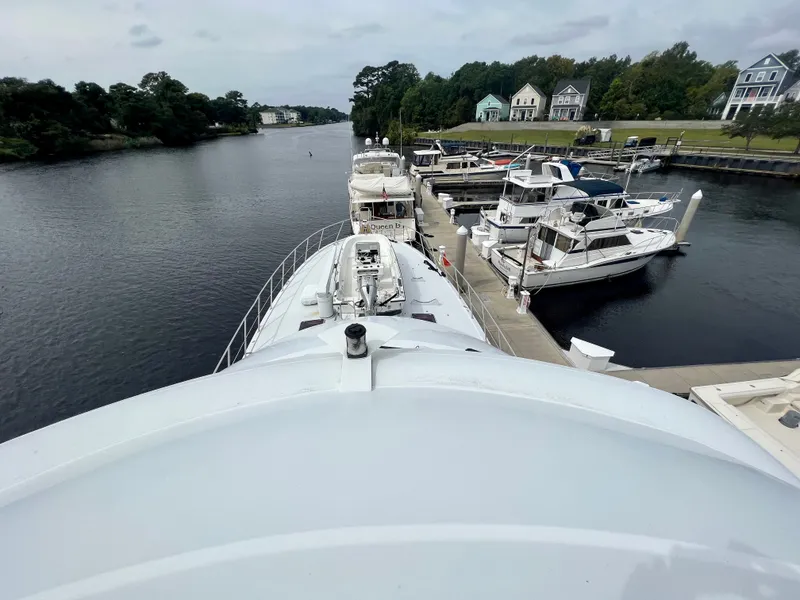 Slide: The Image of Hatteras 82 Convertible 1996 - 92