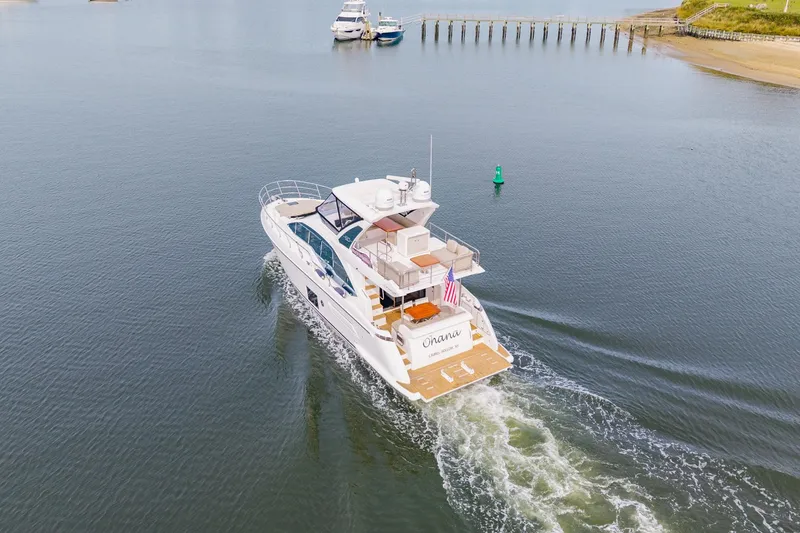 Slide: The Image of Azimut Fly 50 yacht cruising on calm waters, 2020 model. - 15