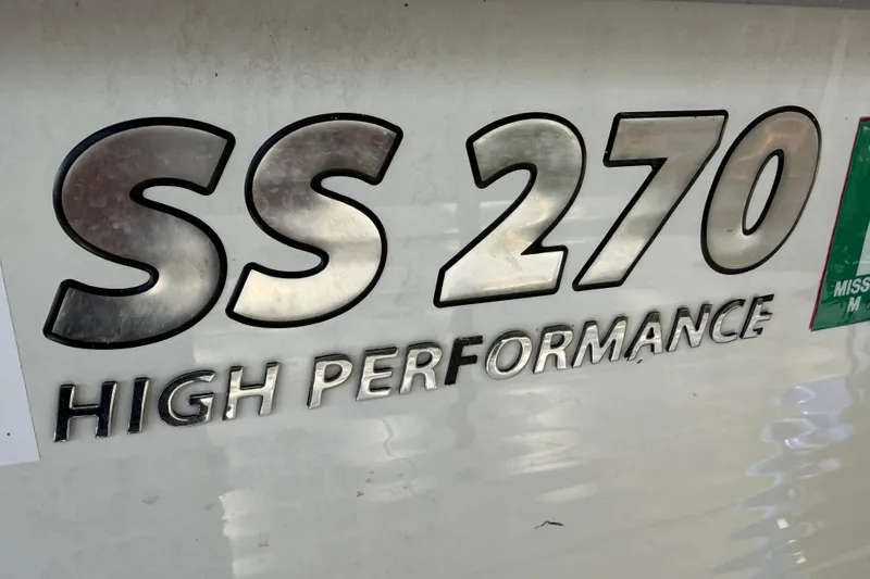 Slide: The Image of 2021 Lowe SS 270 Extended WT high performance boat emblem. - 4