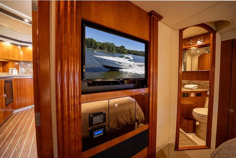 Slide: The Image of Entertainment center at the master stateroom - 38