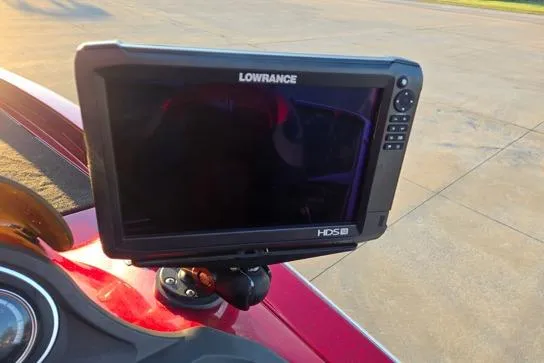 Slide: The Image of 2011 Ranger Z120 Comanche boat with dual-axle trailer, side view. - 13