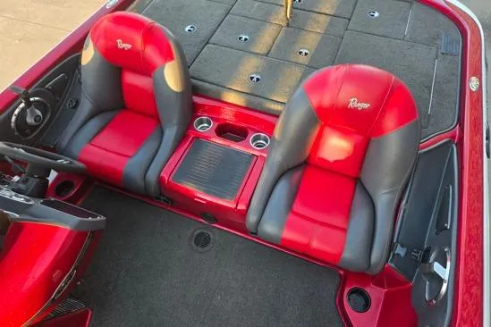 Slide: The Image of 2011 Ranger Z120 Comanche boat with Mercury Pro XS engine on a trailer. - 14