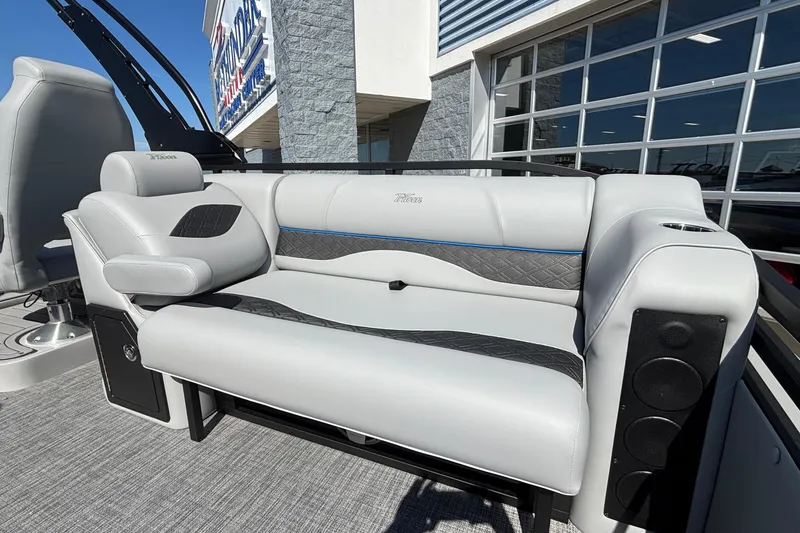 Slide: The Image of Luxury seating on 2026 JC Neptoon 25TT Sport boat, featuring sleek design and premium materials. - 30