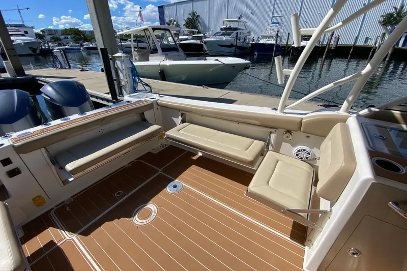 Slide: The Image of Cockpit Fold Down Seating - 10