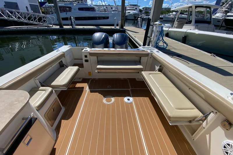 Slide: The Image of Cockpit With Wrap Around Seating and Seadek - 30