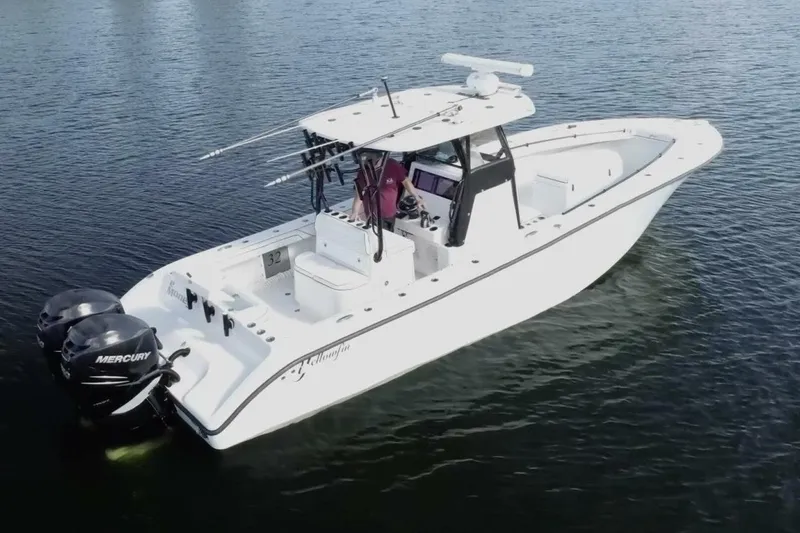 Slide: The Image of 2017 Yellowfin 32 Center Console - Profile - 11
