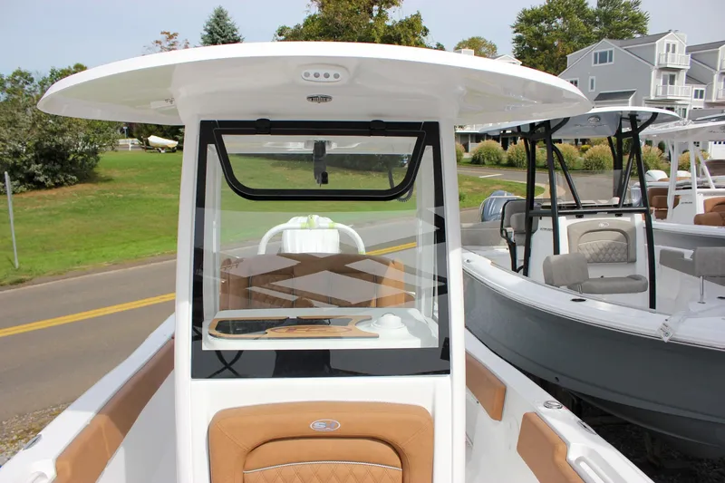 Slide: The Image of 2026 Sea Hunt Ultra 235 SE boat with sleek design and modern features. - 33