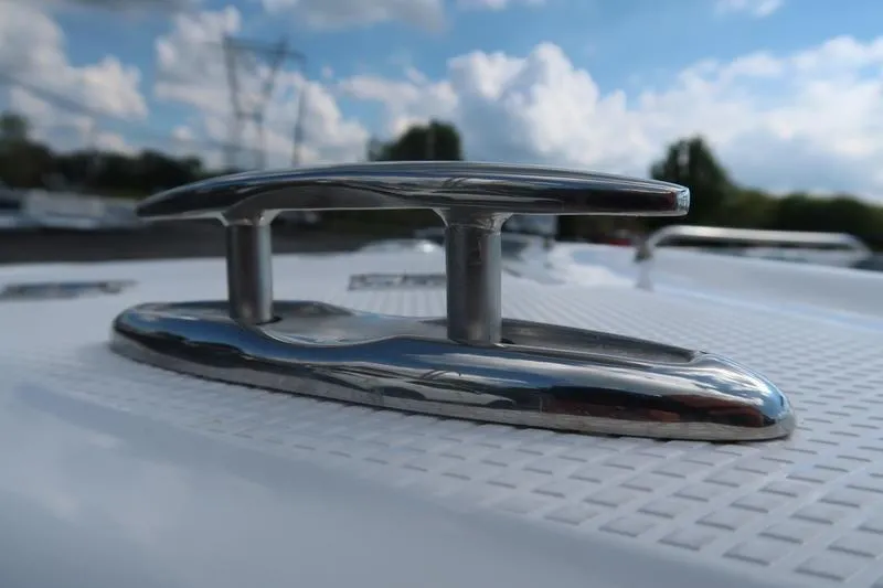 Slide: The Image of Chaparral 23 SSi 2026 logo on sleek boat exterior. - 13