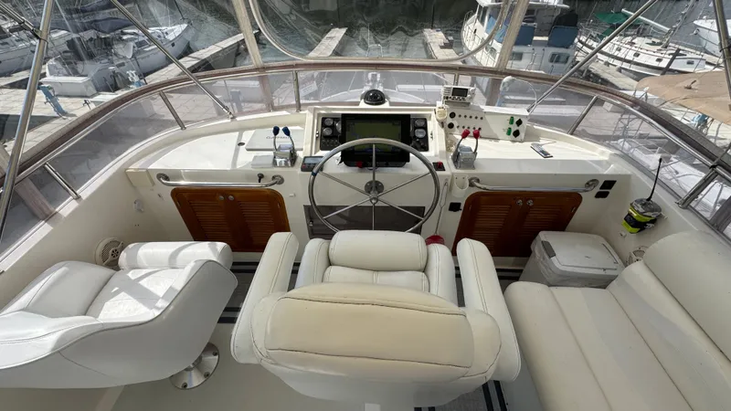 Slide: The Image of Flybridge Helm Station - 31