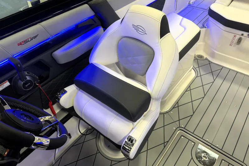 Slide: The Image of 2026 Chaparral GTS 6 interior with luxurious seating and modern design. - 13